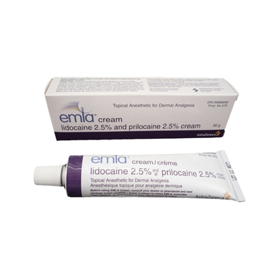 EMLA Cream 30g Topical Lidocaine 2.5%/Prilocaine 2.5% | Medline